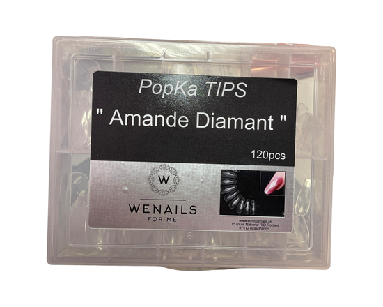 Popit : popka tips “ amande diamant”120 pcs